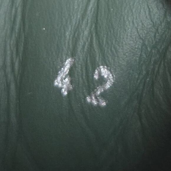 iRi Unisex Arom Nubuck Leather Lace-Up Boot in Green Size 42 NWOB Camel Vegan - Picture 7 of 7